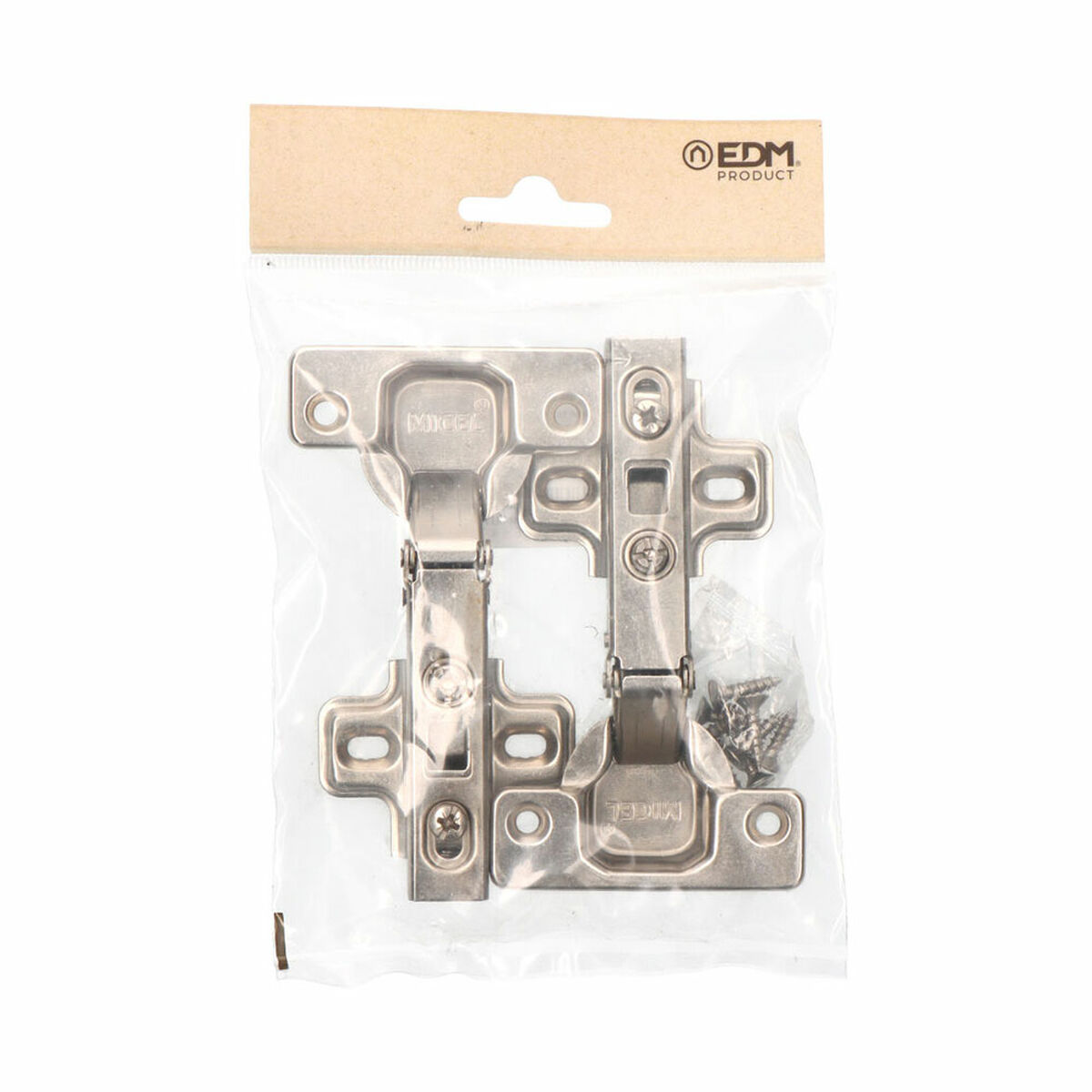 Bisagra EDM 85647 BC03 Acero 35 mm Clip